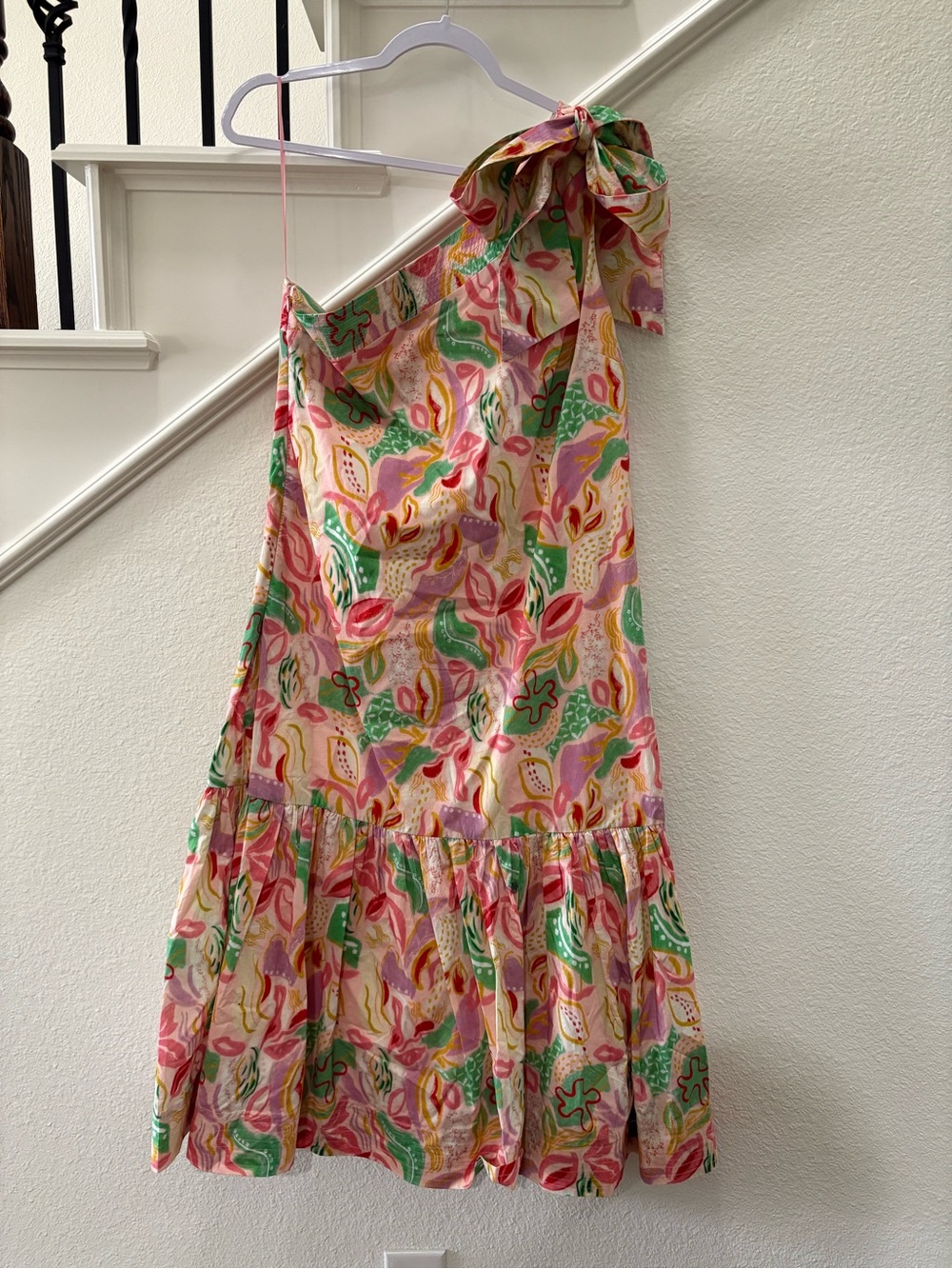 Hyacinth House Floral One Shoulder Dress